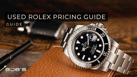 value of used rolex|used rolex values guide.